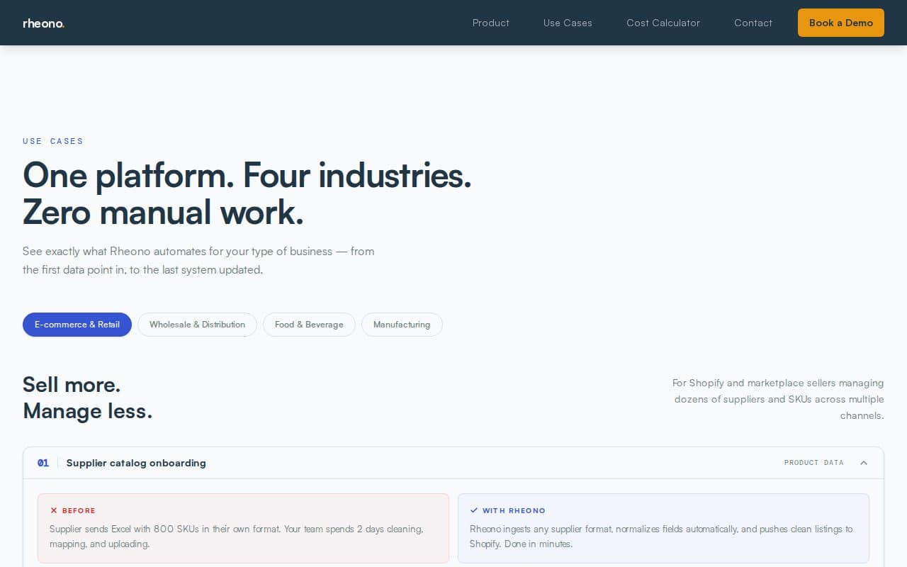 Rheono screenshot